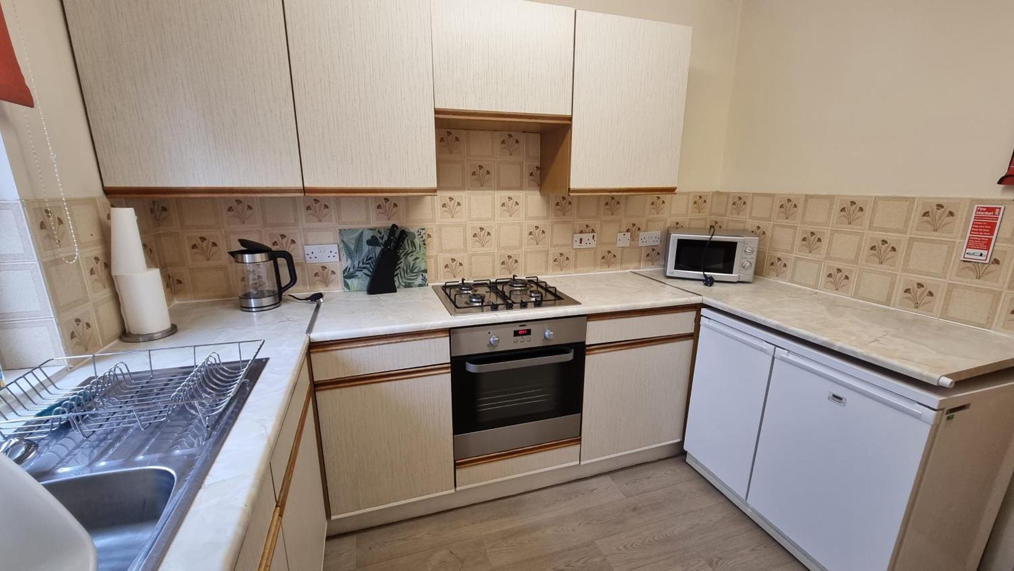 Faodail, 1 Bed Studio Apartment At Ravenscraig Castle And Park 柯科迪 外观 照片